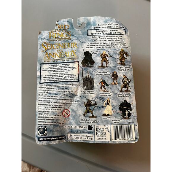 Lord of the Rings Battle Scale Figure Moria Orc Runner Armies Of Middle Earth - Picture 9 of 16